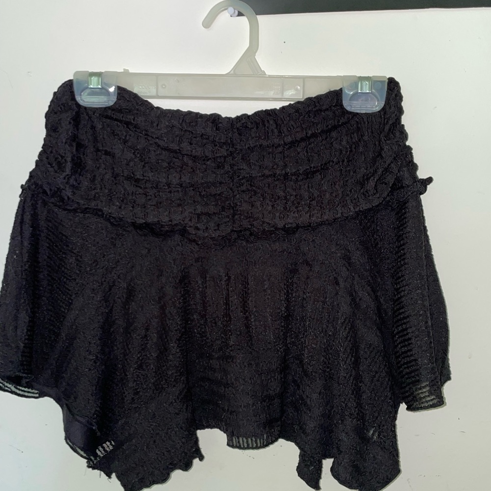 Urban Outfitters asymmetrical black skirt